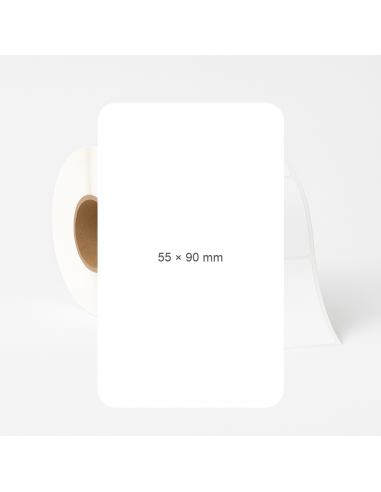 Lipnios etiketės 55x90mm Thermo ecco...