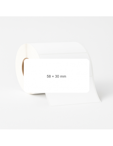 Lipnios etiketės 58x30mm Thermo ecco...