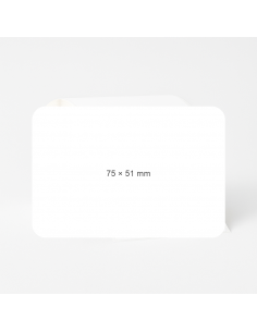 Lipnios etiketės 75x51mm...