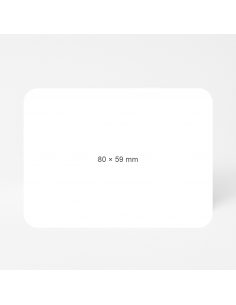 Lipnios etiketės 80x59mm....