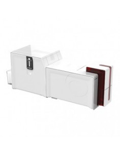 Plastikinių kortelių spausdintuvas Evolis Primacy Lamination, dual sided, 12 dots/mm (300 dpi), USB, Ethernet, red