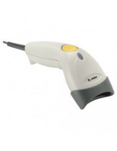 Laidiniai brūkšninių kodų skaitytuvai Zebra LS1203, 1D, kit (USB), light grey