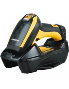 Laidiniai brūkšninių kodų skaitytuvai Datalogic PowerScan PBT9501, BT, 2D, AR, kit (RS232), RB, black, yellow