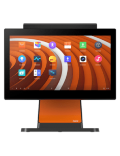 Sunmi D2s Lite, 39.6 cm (15,6''), Android, black, orange