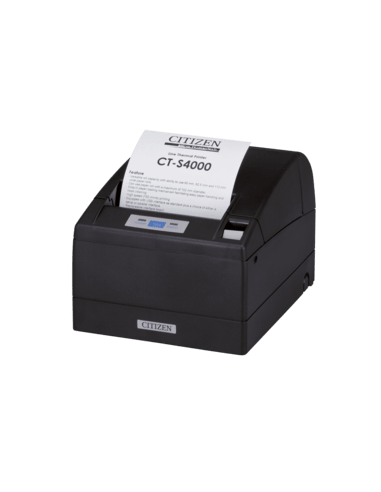 Citizen CT-S4000, USB, 8 dots/mm (203 dpi), cutter, white