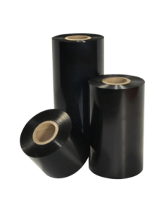 Thermal transfer ribbons, INKANTO;, APX FH+ wax/resin, 110mm, rolls/box 10 rolls/box, black