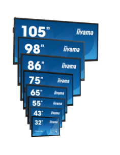 iiyama ProLite TE7514MIS-B2AG, 24/7, Google EDLA, 190.5 cm (75), PureTouch-IR, 4K, USB, USB-C, RS232, Ethernet, Wi-Fi, Android,